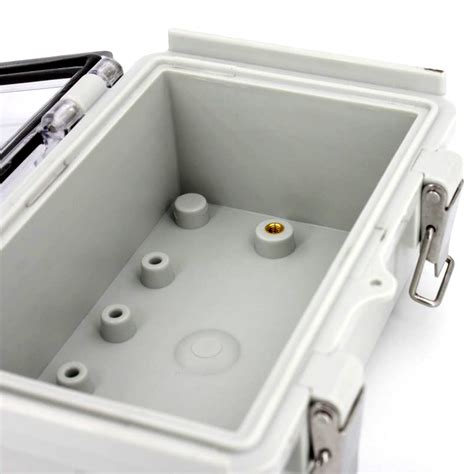 junction box with clear lid|wall mounted weatherproof box.